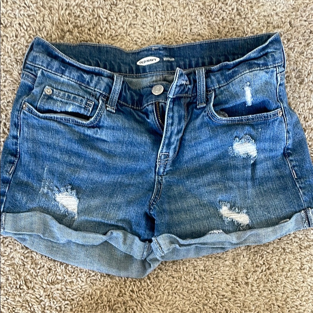Old Navy Women's Blue Denim Shorts